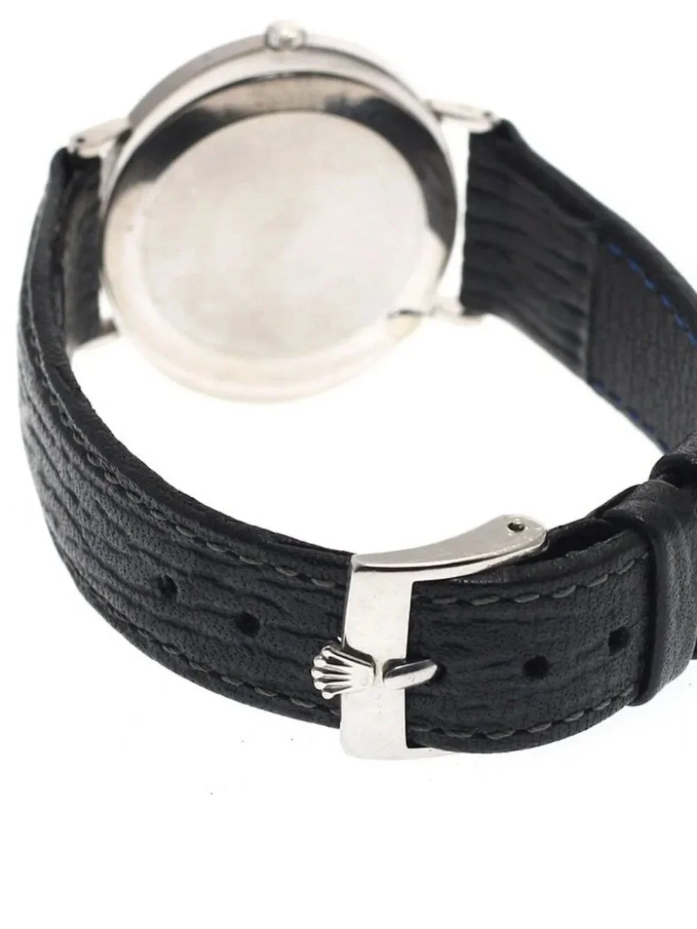 ROLEX Cellini 3758 K18WG Cal.1600 Silver Dial Hand Winding Men's Watch_956900
